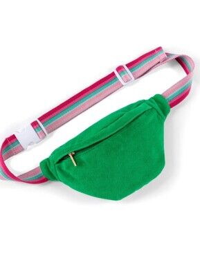 Shiraleah Green Terry Belt Bag | One Size - NWT
